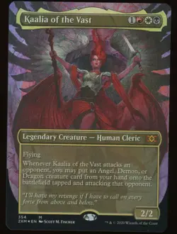 Kaalia of the Vast (Borderless) Double Masters Foil - Image 1