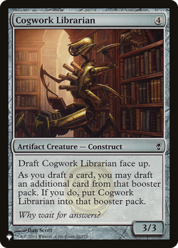 Cogwork Librarian #58 | Near Mint | The List PLST | Magic MTG - Image 1