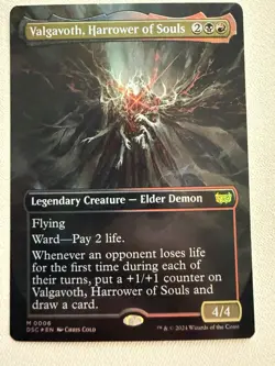 Valgavoth, Harrower of Souls - DSC FOIL NM - Elder Demon - GravesVault - Image 1