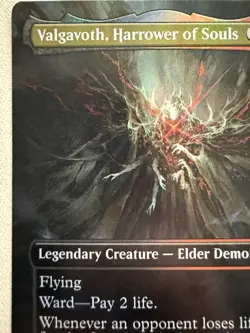 Valgavoth, Harrower of Souls - DSC FOIL NM - Elder Demon - GravesVault - Image 3