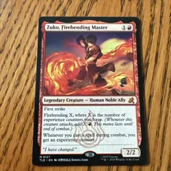 MTG - Zuko, Firebending Master - Avatar: The Last Airbender: Eternal-Legal - Image 1