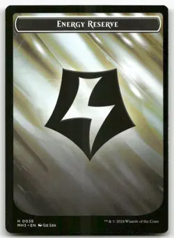 Snake / Energy Reserve Double-Sided Token #20/36 MTG Modern Horizons 3 NM X1 - Image 2