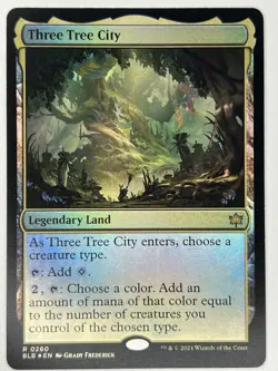 Three Tree City R Bloomburrow 260 NM FOIL - Image 1