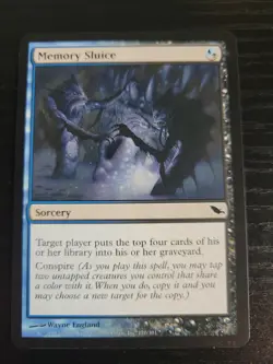Memory Sluice Shadowmoor MTG Magic the Gathering Sorcery - Image 1