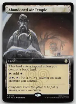 Abandoned Air Temple (Extended Art) R Foil Avatar: The Last Airbender 386 NM - Image 1