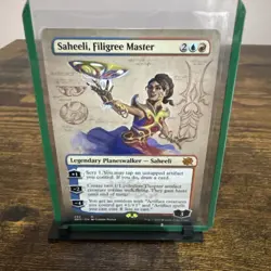 MTG The Brother's War Saheeli, Filigree Master (294)(Borderless) NM - Image 1