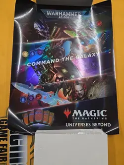 Magic the Gathering Warhammer 40K Universes Beyond Promo Foil Poster - Image 2