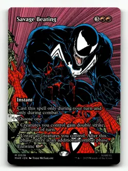 Savage Beating (Borderless) 26 M Marvel Universe Eternal-Legal - Image 1
