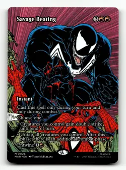 Savage Beating (Borderless) 26 M Marvel Universe Eternal-Legal - Image 1