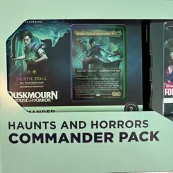 Magic: The Gathering - Haunts and Horrors Commander Pack - Death Toll Sealed - Image 1