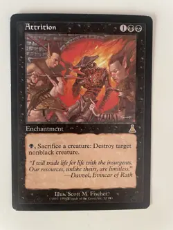MtG Attrition - Magic the Gathering Urza's Destiny - MP - Image 1