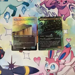 MTG The Walls of Ba Sing Se BORDERLESS 0329 TLA - Image 1