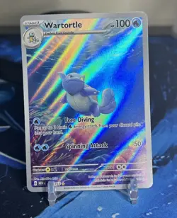 Pokemon Squirtle, Wartortle, and Blastoise Set Scarlet & Violet 151 NM - Image 4