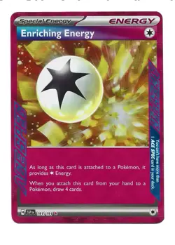 Pokemon TCG Surging Sparks - Enriching Energy 191/191 ACE-SPEC - Image 2