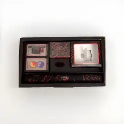 Pokemon Team Rocket's Moltres UPC Box, Mat, Deck Box, Coin NO PACKS OR PROMOS - Image 1