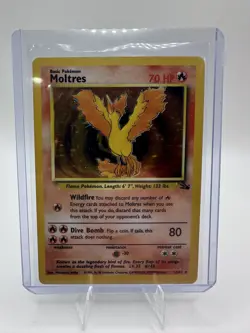 Moltres 12/62 Holo - Fossil - Vintage 1999-2000 - Pokemon TCG - Image 2