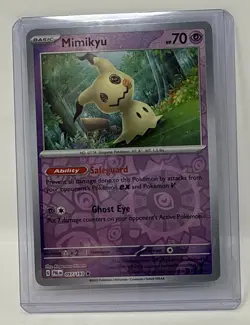 Pokemon - Mimikyu - Scarlet & Violet Paldea Evolved 097/193 Reverse Holo Rare - Image 1