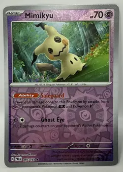 Pokemon - Mimikyu - Scarlet & Violet Paldea Evolved 097/193 Reverse Holo Rare - Image 2