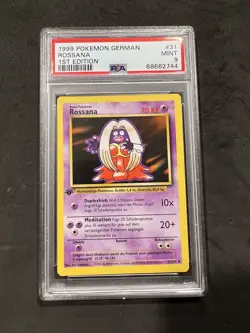 Pokemon Rossana (Jynx) from German Base Set 1st Edition in a PSA 9 !! - Image 1