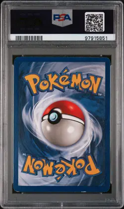 1999 POKEMON FOSSIL #4 DRAGONITE-HOLO PSA 6 - Image 2