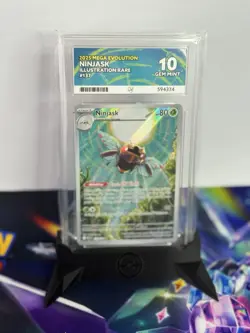 Pokemon TCG Ninjask Mega Evolution 137/132 Ace 10 - Image 1