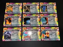 LOTTO DI 57 CARTE POKEMON TOPPS MEWTWO STRIKES BACK CON 21 HOLO - Image 5