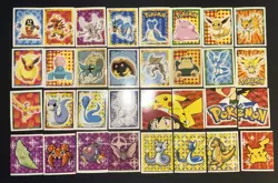 LOTTO DI 219 CARTE POKEMON STICKER MERLIN SERIES 1 - Image 5
