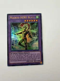 Yugioh - Masked Hero Blast - Ultra Rare - Limited - JUMP-EN078 - VLP - Image 1