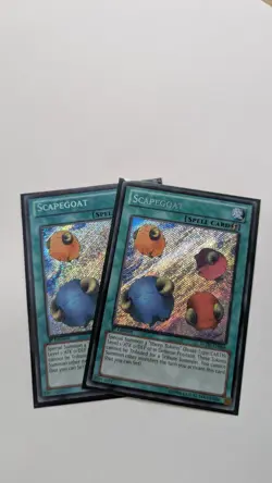 Yu-Gi-Oh TCG Scapegoat LCJW-EN066 1st ED X2 Copies Near Mint - Image 1