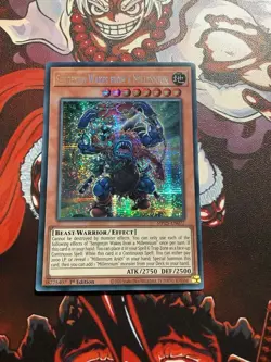Yugioh! Senjengin Wakes from a Millennium MP25-EN077 Prismatic Secret Rare NM - Image 1
