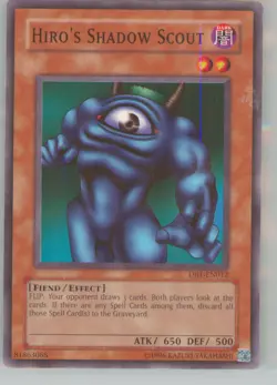 Yu-Gi-Oh Dark Beginning 1 Hiro's Shadow Scout #DB1-EN012 Near Mint or Better - Image 1