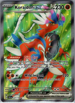 Koraidon ex 231/198 SV01: Scarlet & Violet Base Set - Pokemon Card - NM - Image 1