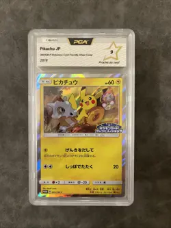 Pikachu 200/SM-P Promo SM Friendly Shop Card Pokemon Japanese PCA 9 - Image 1
