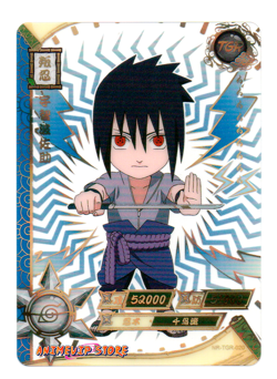 Sasuke Uchiha | NR-TGR-020 | Card/Carte Naruto Kayou Collection - Image 2