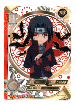 Itachi Uchiha | NR-TGR-018 | Card/Carte Naruto Kayou Collection - Image 2