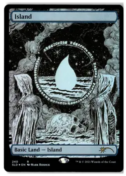 MTG Foil Island (Crushing Brutality) - Secret Lair Drop Series MP English - Image 1