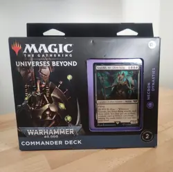 Magic The Gathering: Warhammer 40K Necron Dynasties Commander Deck Sealed/New - Image 1