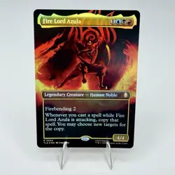 Fire Lord Azula (0334) (Borderless) Avatar: The Last Airbender Foil NM - Image 1