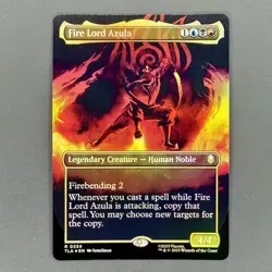 Fire Lord Azula (0334) (Borderless) Avatar: The Last Airbender Foil NM - Image 2
