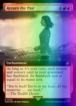 MTG Magic the Gathering Return the Past (979/1208) Doctor Who LP FOIL- SURGE - Image 1