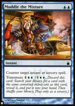 MTG Muddle the Mixture (35/82) Heads I Win, Tails You Lose LP - Image 1