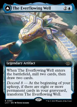 MTG The Everflowing Well (363/491) The Lost Caverns of Ixalan LP - Image 1