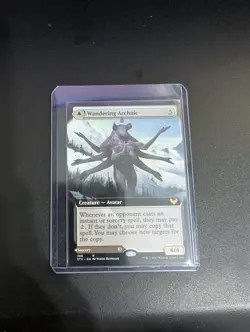 Wandering Archaic (Extended Art) Strixhaven: School of Mages Regular mtg - Image 1