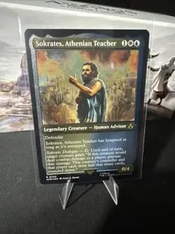 Sokrates, Athenian Teacher (Foil Etched) Universes Beyond: Assassin's Creed Foil - Image 1