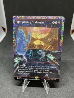 ERROR CRIMP Devastating Onslaught (0387) (Showcase) (Fracture Foil) EOE 387 - Image 1