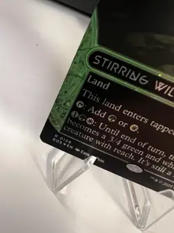 Stirring Wildwood (0129) (Borderless) (Galaxy Foil) Edge of Eternities: Stellar - Image 5