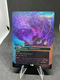 Wandering Fumarole (0045) (Borderless) Edge of Eternities: Stellar Sights Foil - Image 1