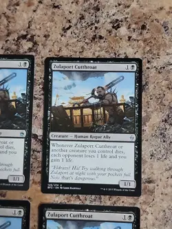 4x Zulaport Cutthroat MtG Battle for Zendikar And Masters 25 NM Playset X4 - Image 4
