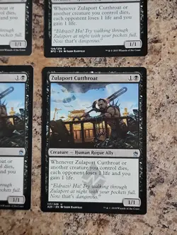 4x Zulaport Cutthroat MtG Battle for Zendikar And Masters 25 NM Playset X4 - Image 5
