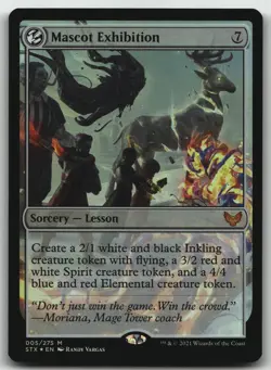 Mascot Exhibition foil M Strixhaven: School of Mages 5 LP - Image 1